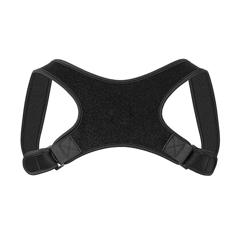 Getinfit Wervelkolom Houding Corrector Bescherming Terug Schouder Houding Corrector Correctie Band Bultrug Rugpijn Relief: Black 3 / S
