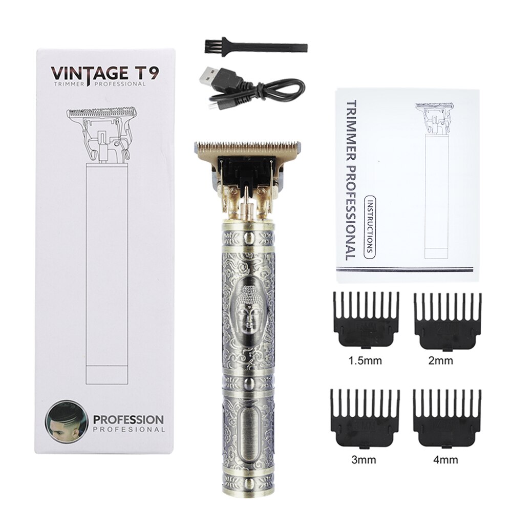 LCD Hair Clipper Barber Hair Trimer For Men Beard Shaver Recharge Cordless Hair Cutting Machine Baldhead Hair Razor: Clipper 7