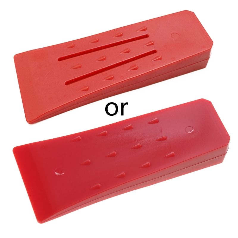 Effective Durable Tree Felling Wedges with Plastic Logging Tool Tree Felling Wedges Cutting Supplies for Chainsaw: Red
