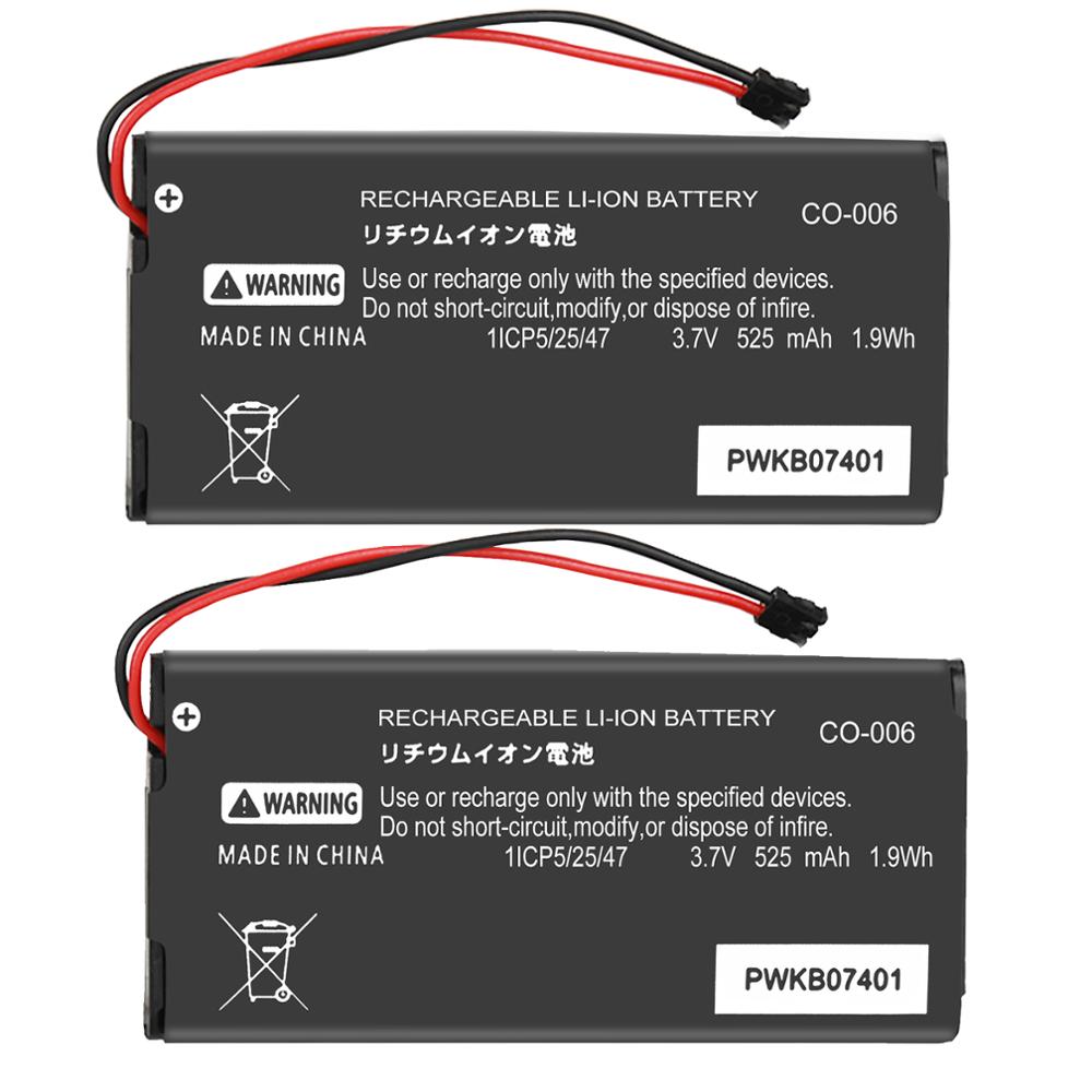 2pcs 525mAh Li-ion Batteries for Nintendo SWITCH NS joy-con Gamepad game controller Repair Power Battery HAC-006 HAC-016