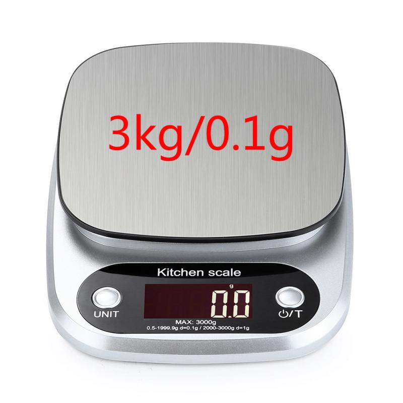 3kg/0.1g kaffevægte med timer bærbar elektronisk digital køkkenvægt led bærbar elektronisk køkkenvægt: 02