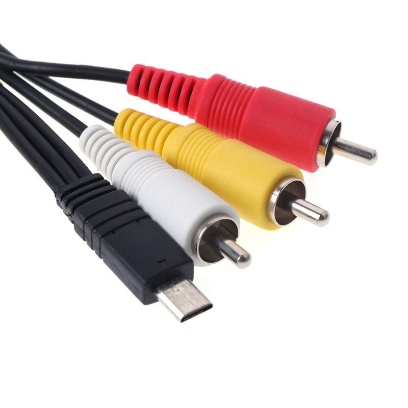 3.5mm A 3 RCA AV Audio Video Cable Para Sony Digital Camcorder Dcr Trv280 Dcr T