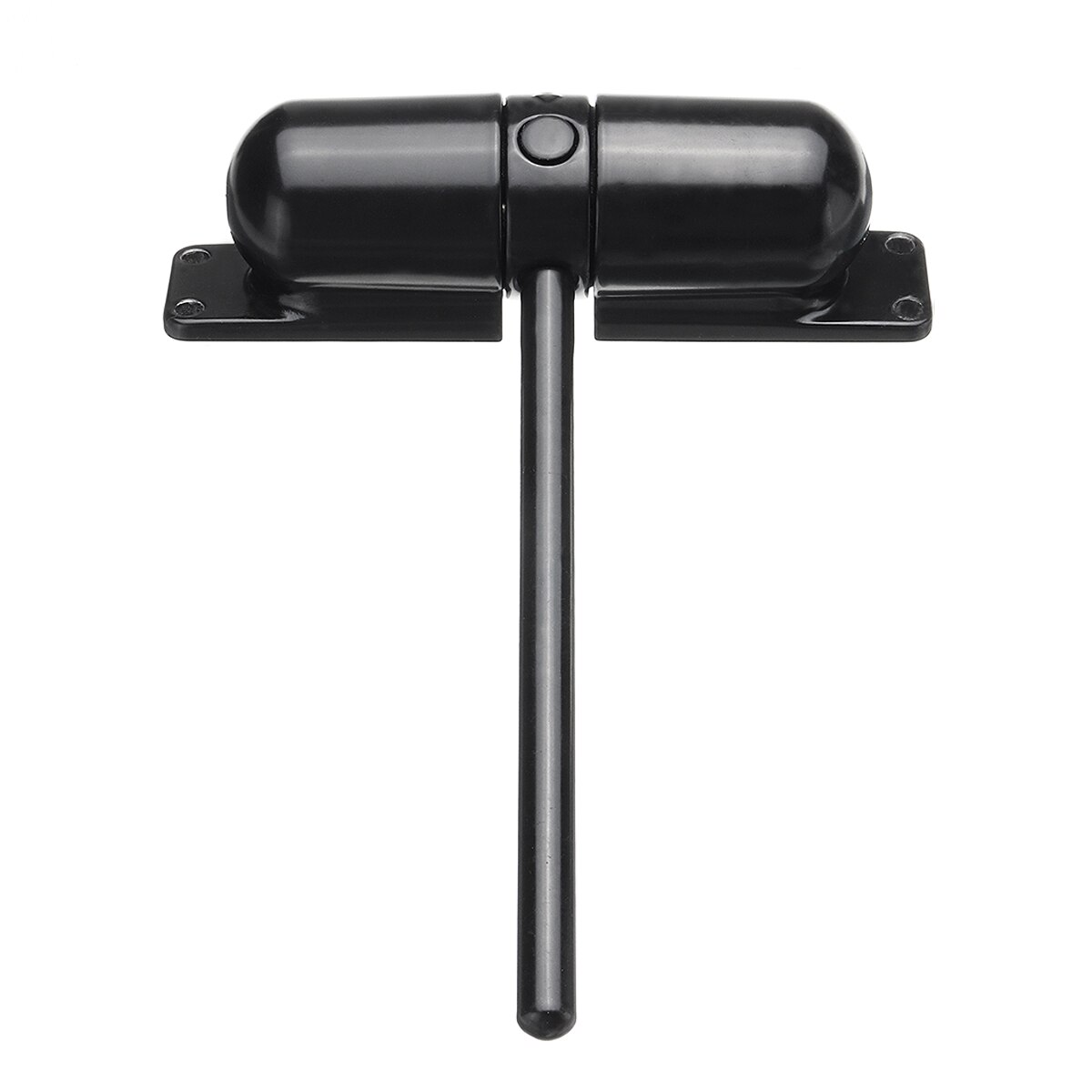 Surface Mounted Door Gate Closer Black Outdoor Spring Elastic Loaded Adjustable Door Closer