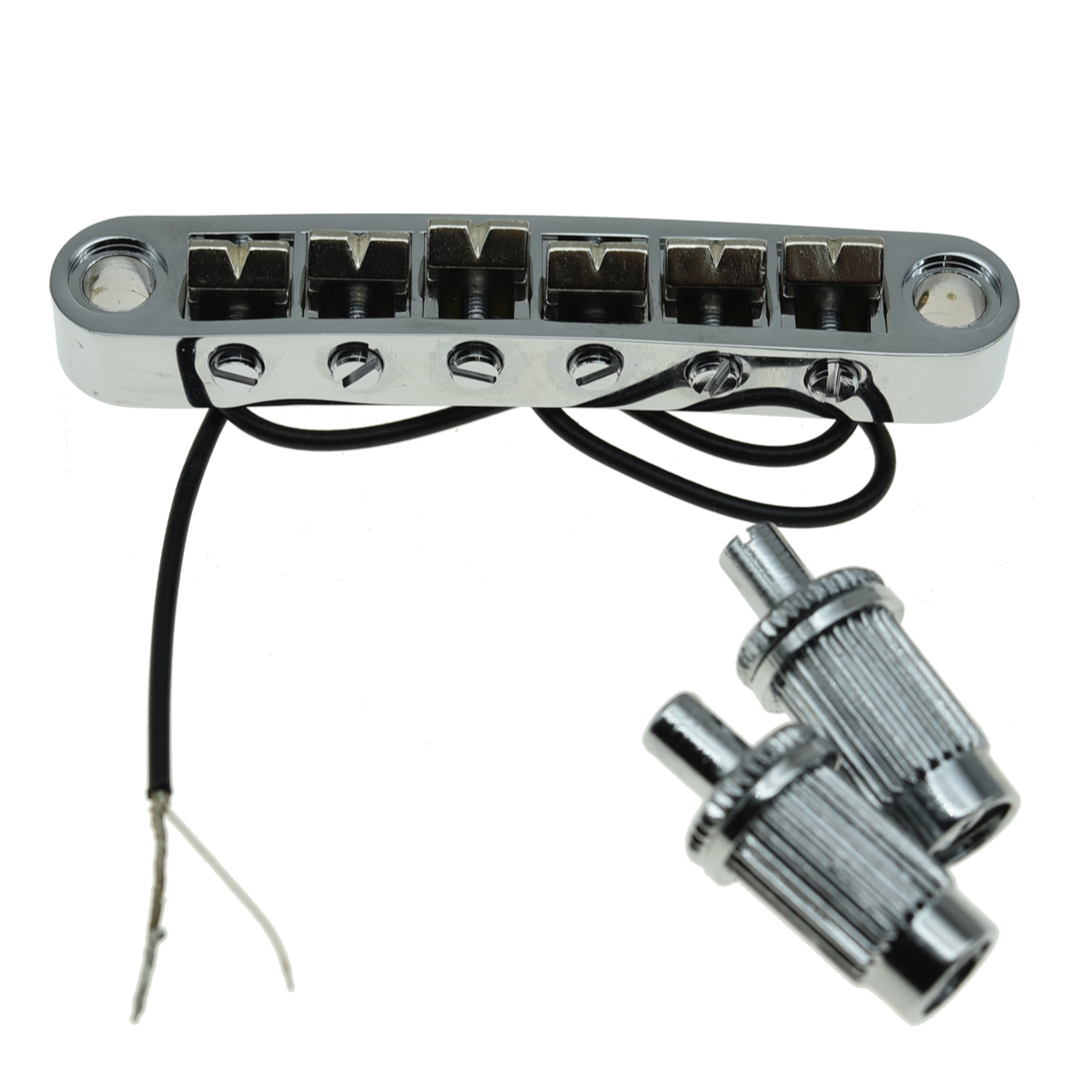 Dopro Gitarre Tune-o-Matic Piezo Bridge Pickup LP Piezo Gitarre Bridge Pickup für Les Paul/SG/ES Chrom/Schwarz/Gold