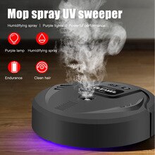Automatic Sweeping Robot UV Lamp Home Household Sweeping Machine USB Charging Smart Vacuum Cleaner 1200mah Capacity