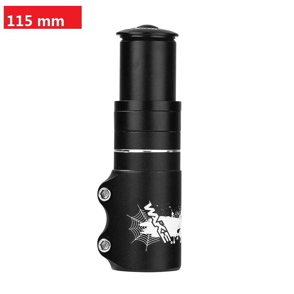 Mountain Bike MTB Handlebar Front Fork Stem Riser Aluminum Rise Extender: 115 mm