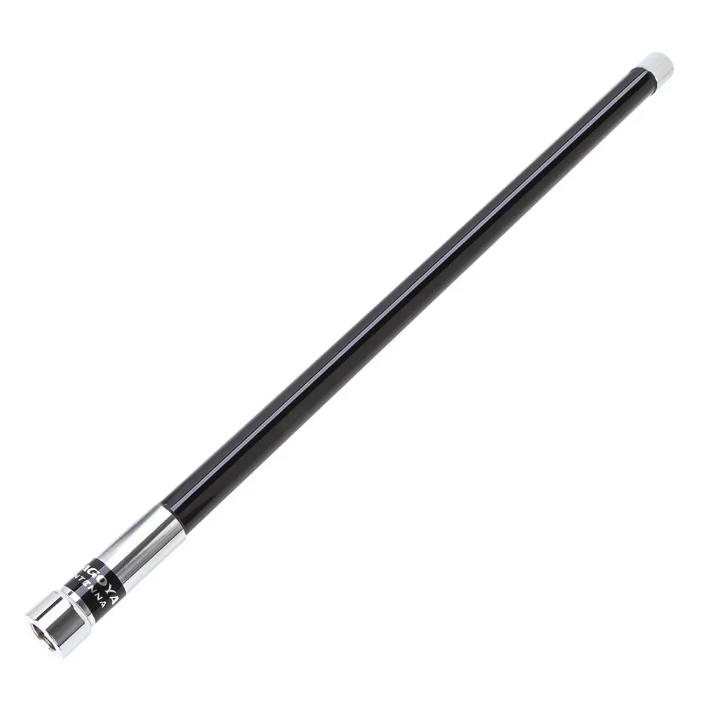 Blanco/negro NL-550 VHF UHF 144mhz /430mhz banda Dual 200W 3.0dBi antena de fibra de vidrio de alta ganancia para Radio móvil coche bidireccional