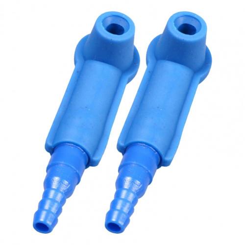 2Pcs Brake Bleeder Socket Portable Blue Brake Bleeder Kit Auto Replacement Parts Brake System Handbrake Parts: Default Title