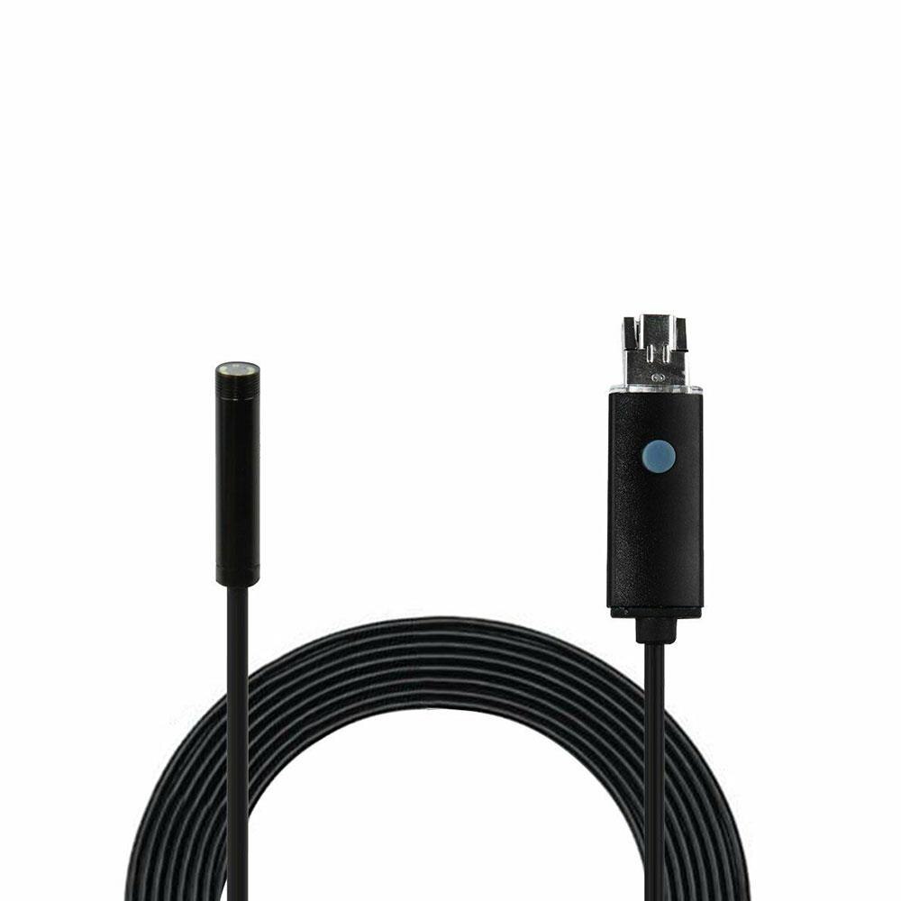 Handheld Endoscope 2 in 1 5.5mm Monitoring Photos Computers Mobile Phones Ear Spoon Borescope Endoscope 6led Inspection