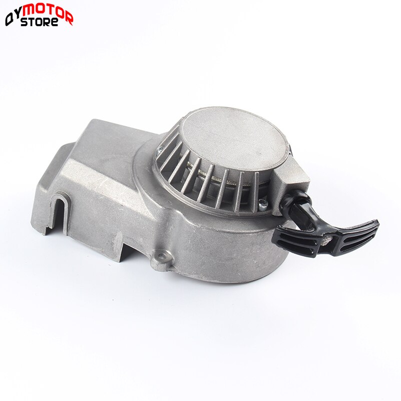 Arrancador de aleación de aluminio fácil de arranque por cuerda, volante de inercia con garra para Mini Moto Dirt Bike crossser ATV Quad, 47cc, 49cc, de bolsillo, novedad