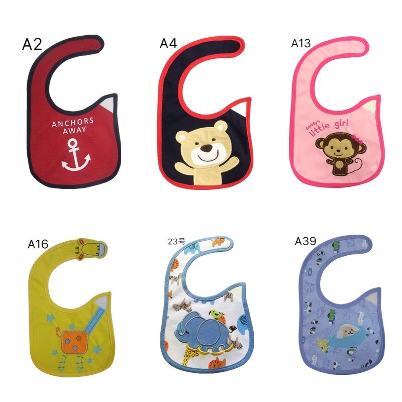 Baumwolle baby lätzchen wasserdicht infant lätzchen für mädchen/junge 43% Off
