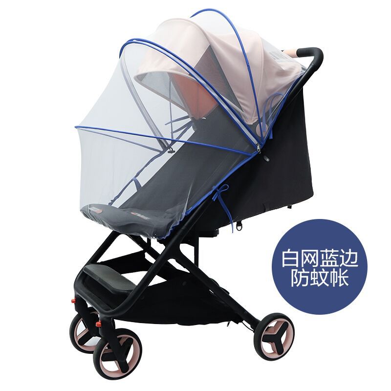 Universele Kinderwagen Klamboe Volledige Cover Zomer Mesh Fly Insect Bescherming Voor Yoyo Yoya Plus Bugaboo Cybex Kinderwagen