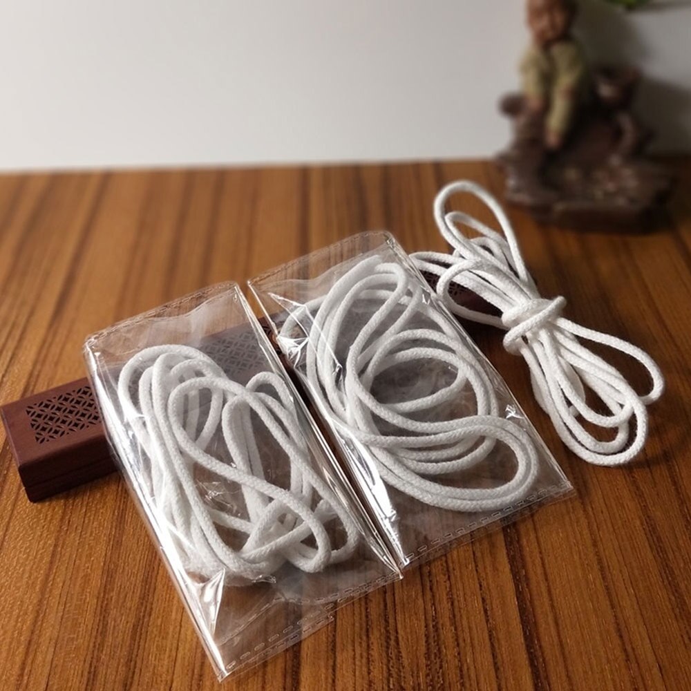 Mèche de remplacement pour lampes à huile en fibre de verre blanche, longue, Durable, pratique, de bonne , 1 pièce