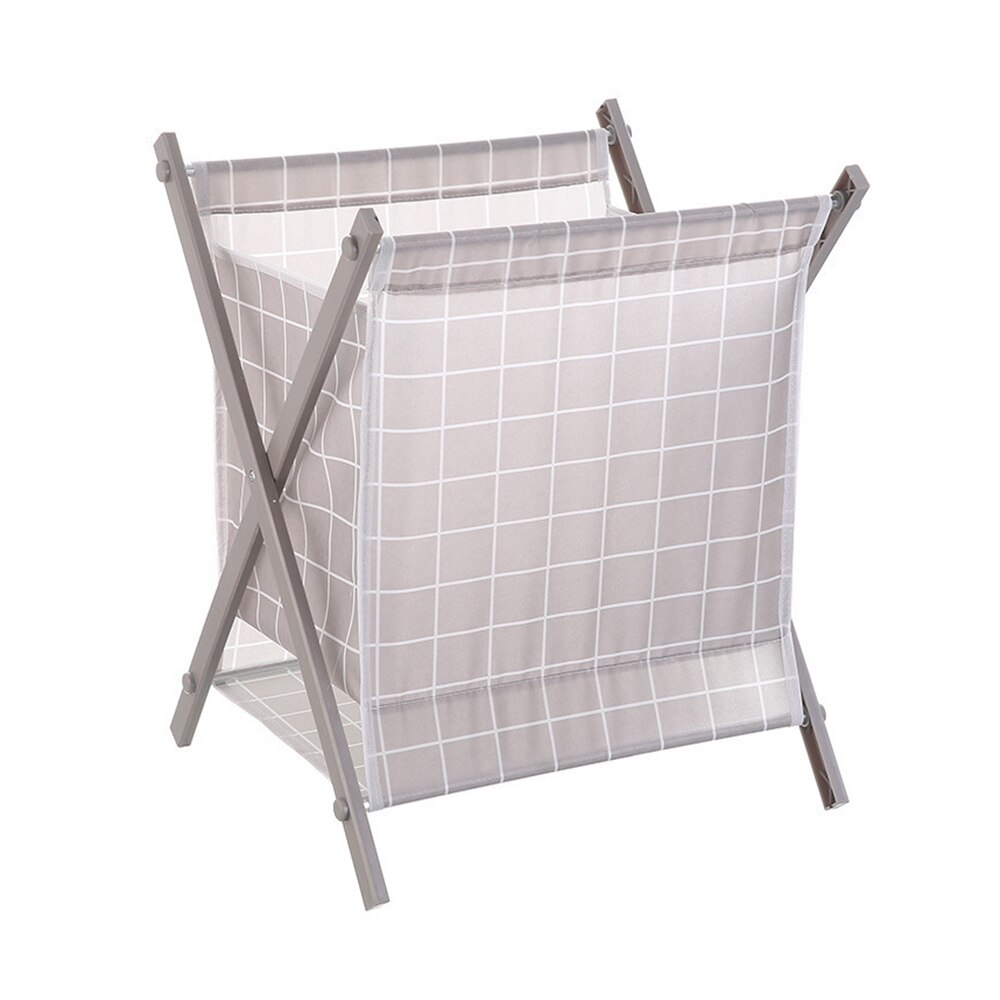 Foldable Laundry Basket Organizer For Dirty Clothes Laundry Hamper large sorter Two Or Three Grids Collapsible Folding Basket: 4