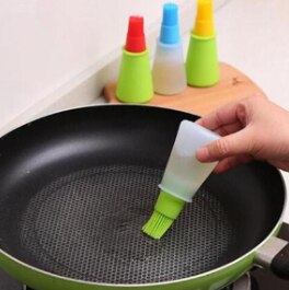 4 unids/set protectores de horno a Gas olla cubierta de alfombrilla de limpieza de la estufa de Gas de cocina Protector para la cocina utensilios de cocina Accesorios: 1 pc brush