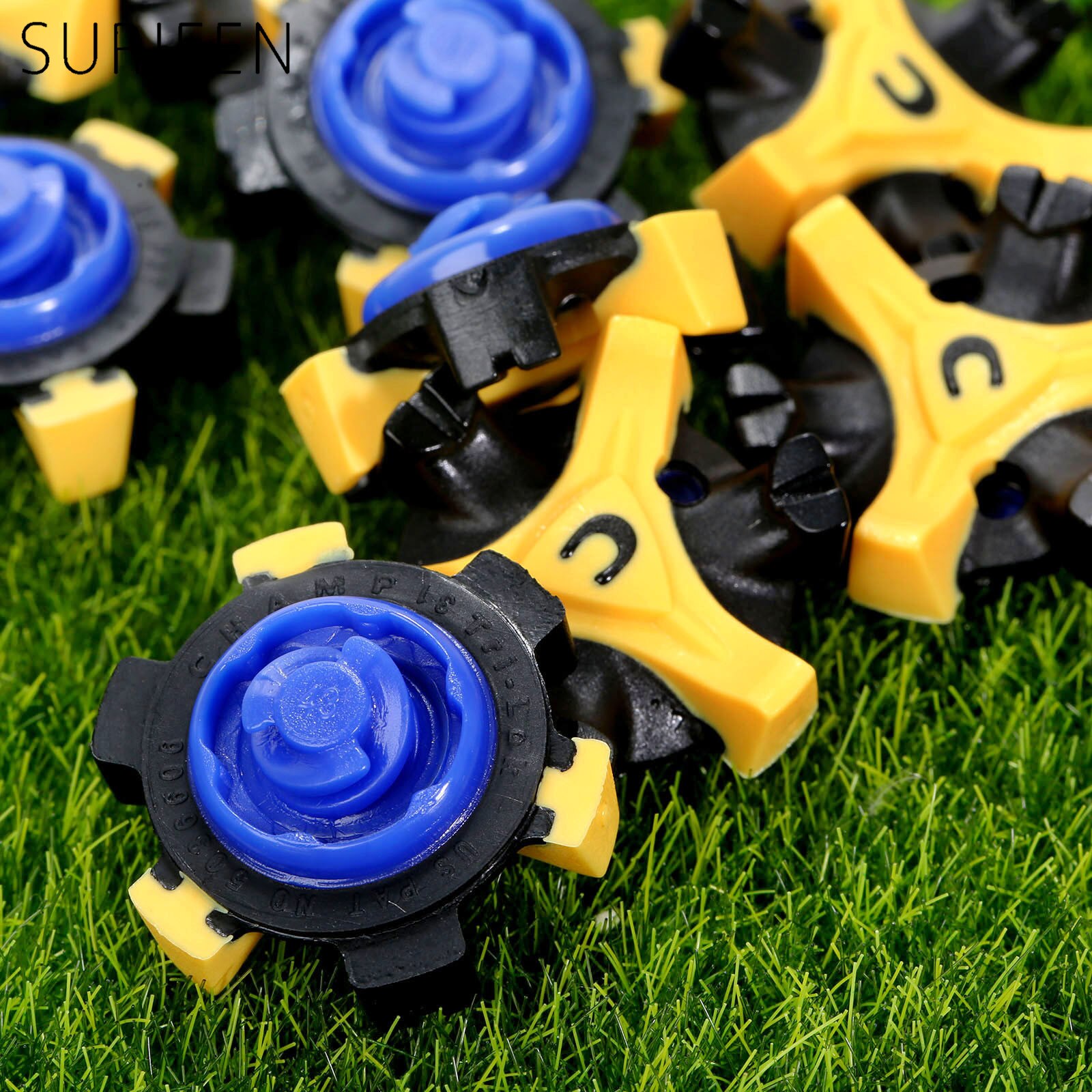 14Pcs Golf Schoenen Spikes Softspikes Fast Twist Cleat Champ Tri-Lok Schroef Studs Stinger Golf Schoen Spikes Vervanging training Aids