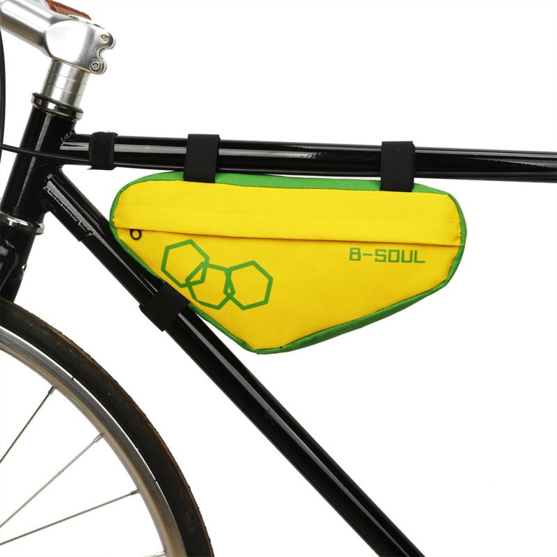 B-SOUL Polyester Bike Bag Waterdichte Mountain Fiets Driehoek Tas Voor Tube Frame Fietsen Tas Pouch Houder Fiets Accessoires: 01