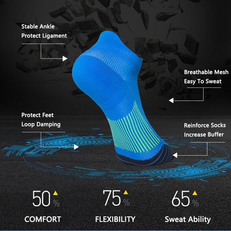 Basketball Socks Men Sports Short Elite Quick-dry Breathable Wear-resisting Shock Absorption Running Women Socks