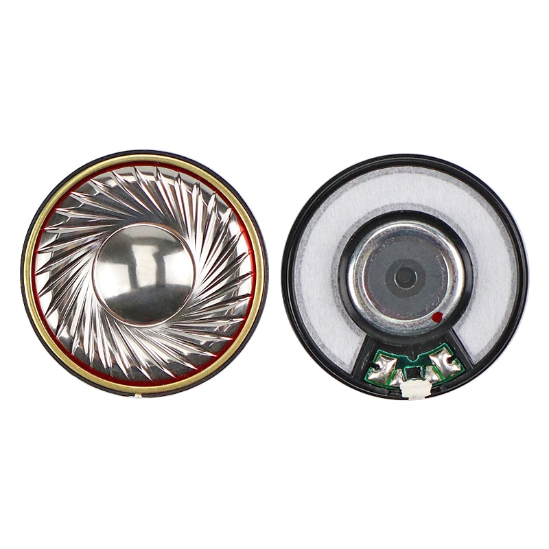Ghxamp 50mm woofer hoofdtelefoon luidspreker unit 42 ohm titanium membraan dubbele koperen ring bas hoofdtelefoon driver diy 2 stuks