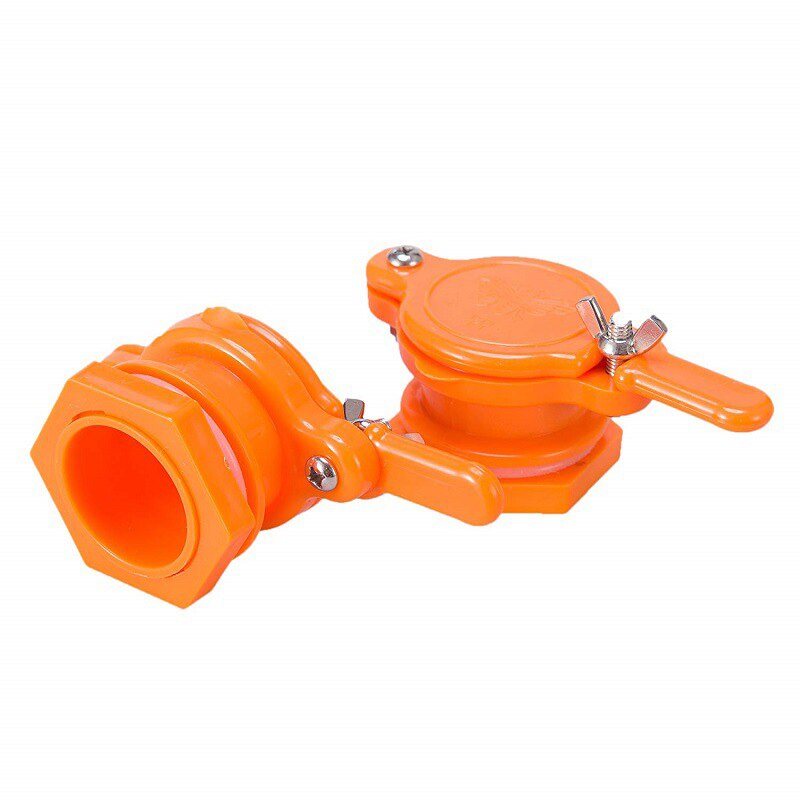 Honey Container For Regulating A Flow Of Plastic Flowing Into The Small Honey Bee-Valve Faucet Extraction Tool Bottling