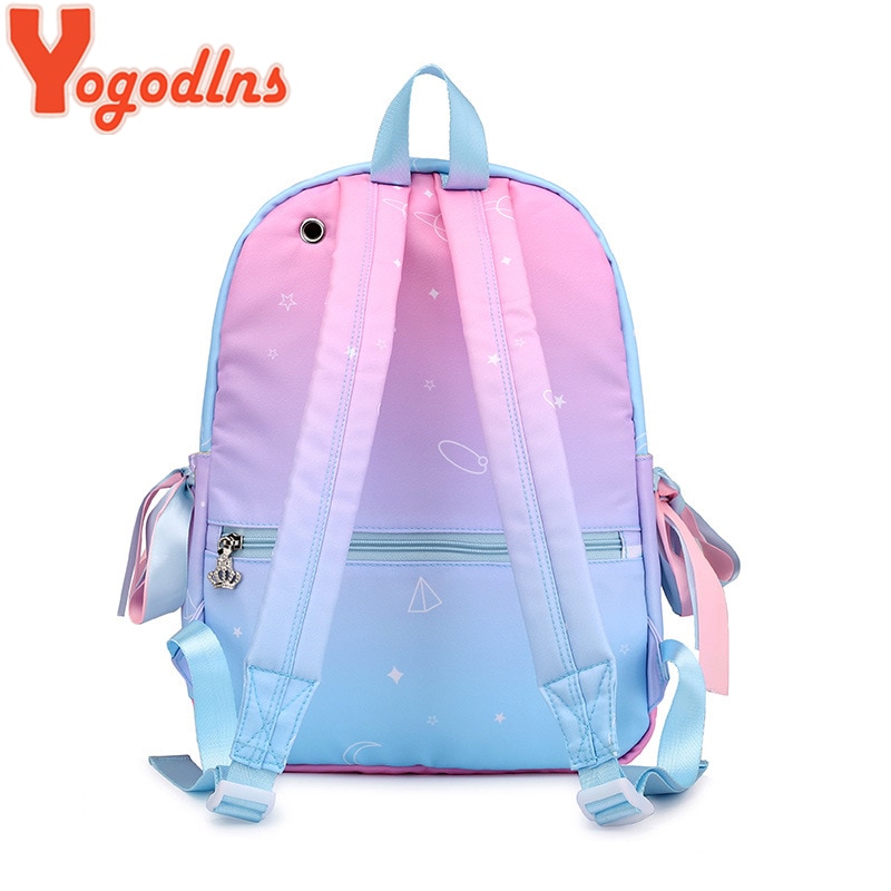 Yogodlns Krone Oxford Tasche leucht schüler Gute schule Rucksack studenten freizeit Rucksack weibliche Stern Nylon Rucksack