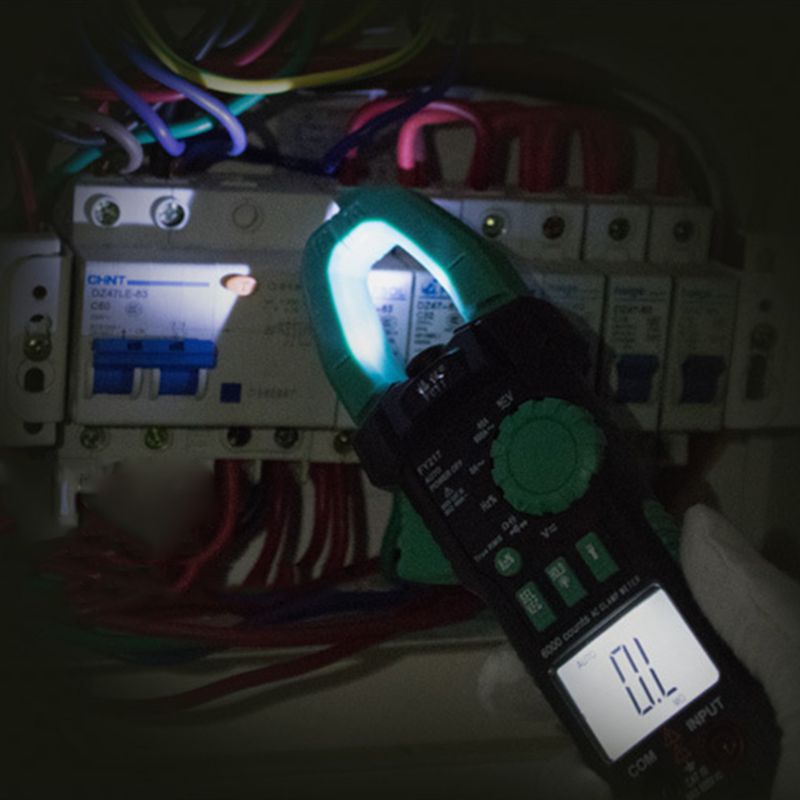 Handheld Digital Multimeter Clamp 2000/6000 Counts ACV AC / DC Automatic Scale Measurement Ammeter Pliers Tester Tool