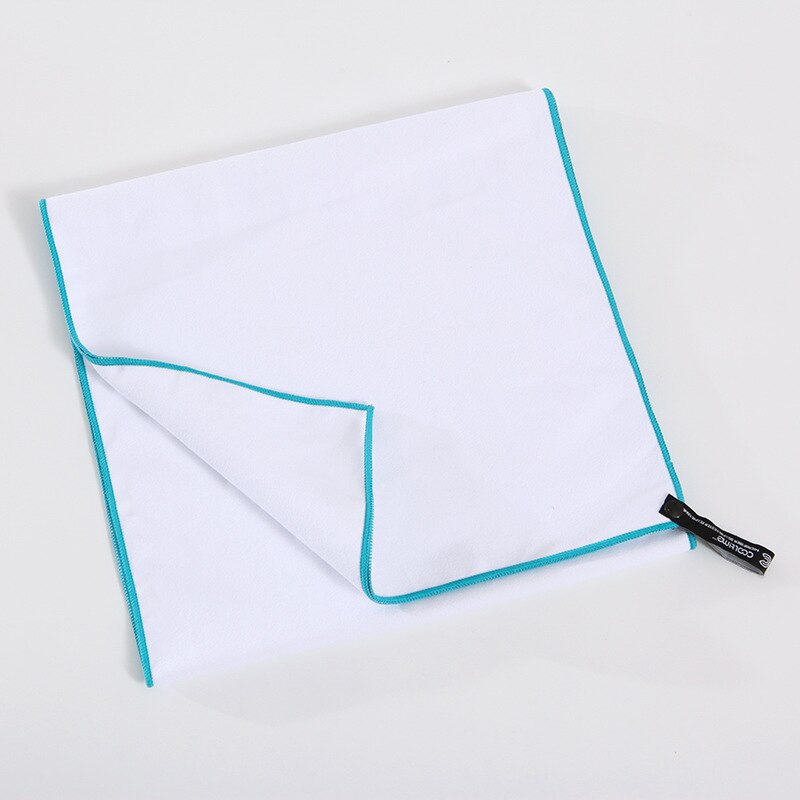 Portable Quick Dry Travel Towel Silicone Bag Absorbent Mini Compression Towel Outdoor Running Yoga Fitness Sport Cool Towel: mesh bag white