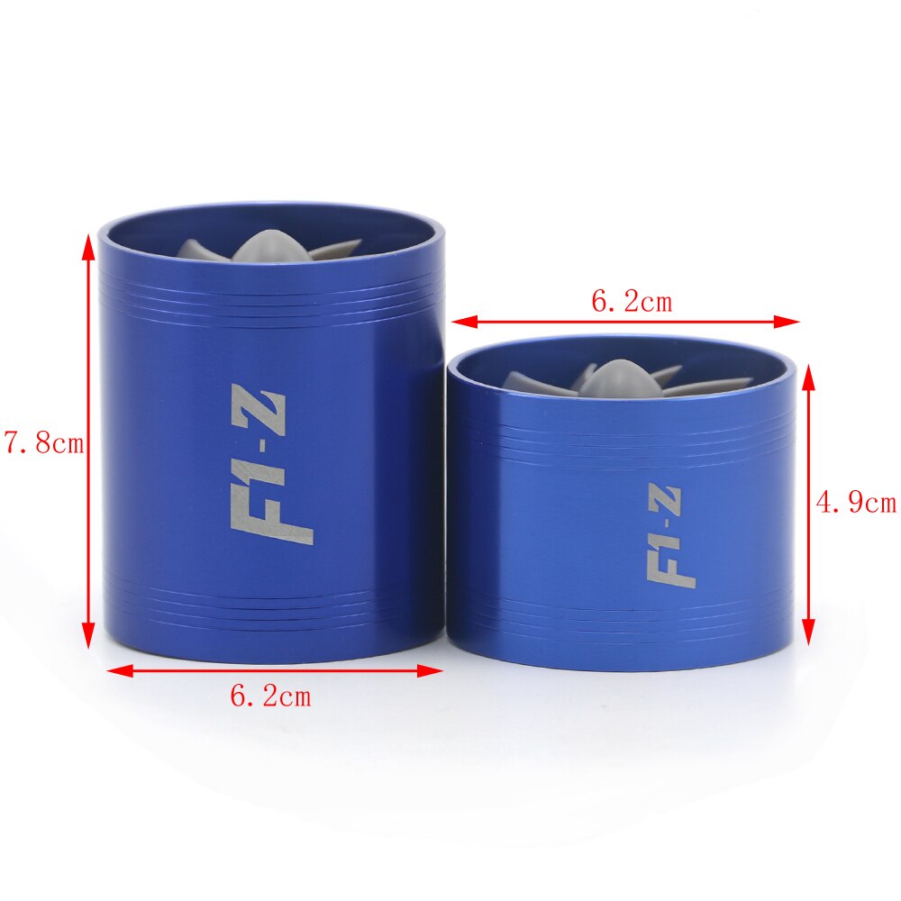 Car Turbine Supercharger F1-Z Turbo Charger Single Double Air Filter Intake Fan Fuel Gas Saver Kit Auto Replacement Part