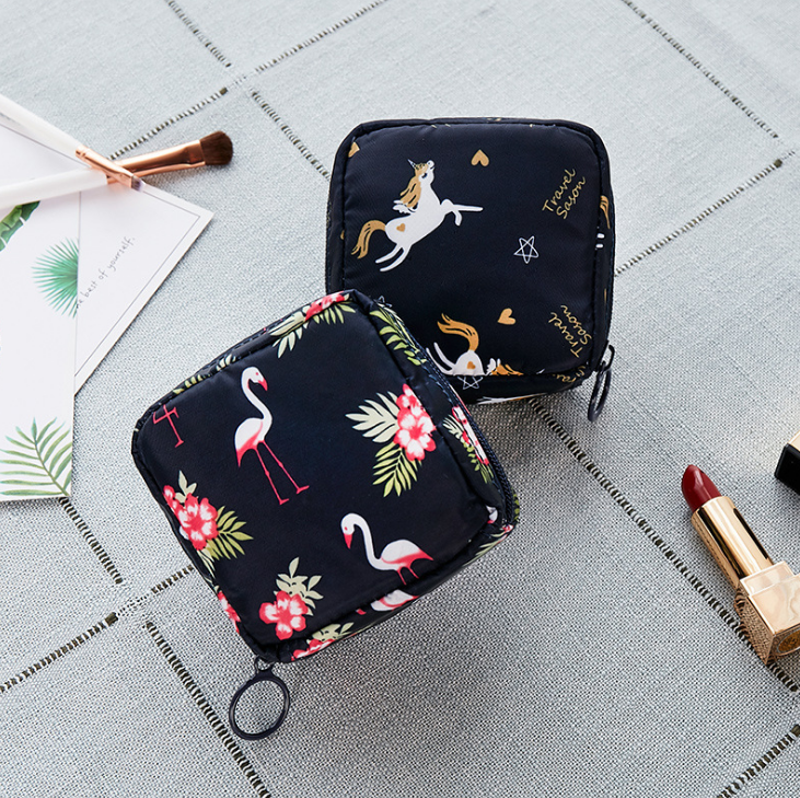 Mini dames cosmetische tas cactus reis toilettas beauty make-up tassen cosmetica organizer rits make-up case etui