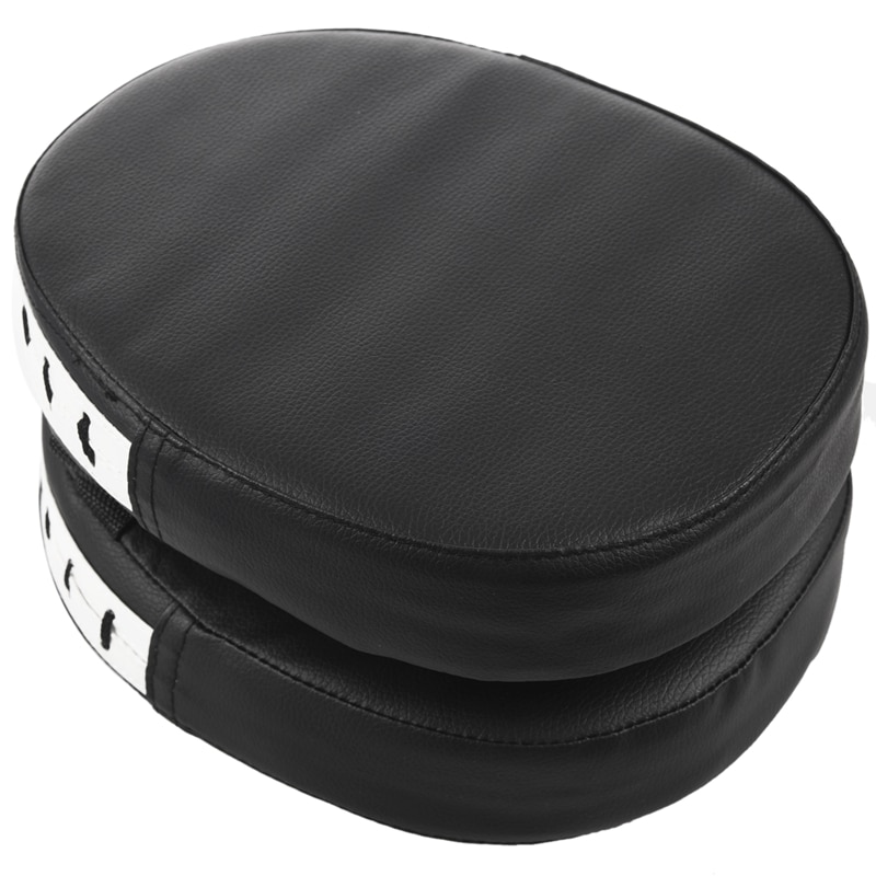 2x focus pads hook jab mitts boxing gloves sparring punch bag training pair: Default Title