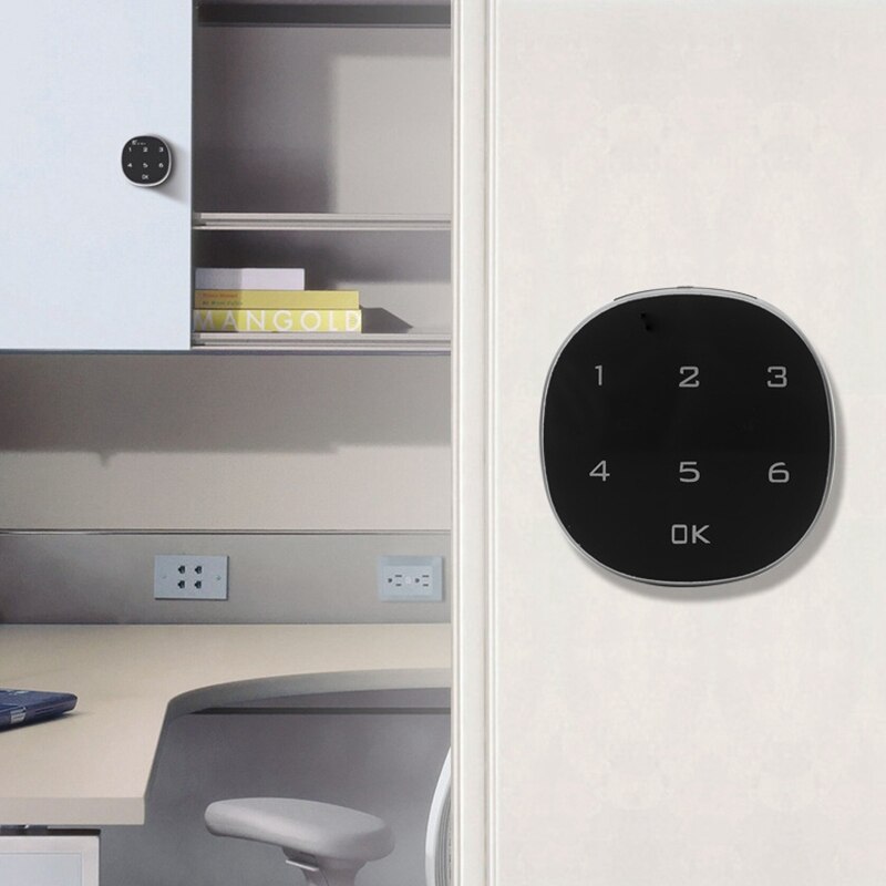 Cabinet Safe Lock Digital Zinc Alloy Digital Password Safety Combination File Lock Electronic Keyless Locks Furniture Hardware