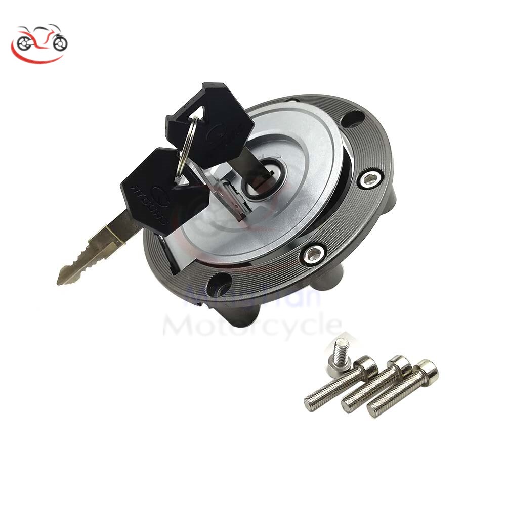 Motorfiets Brandstof Gas Tank Cap Cover Lock Sleutel Voor Yamaha Yzf R1 R6 600 750 Xjr 1200 400 TDM850 TDM900 TRX850 FJ1200