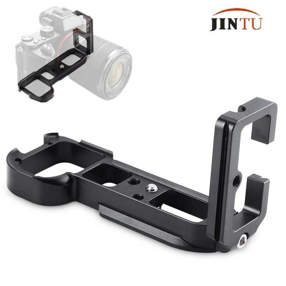 JINTU – poignée de caméra verticale, plaque de support en L à dégagement rapide, pour Sony Alpha a7 a7R a7S, compatible arca-swiss Standard BENRO