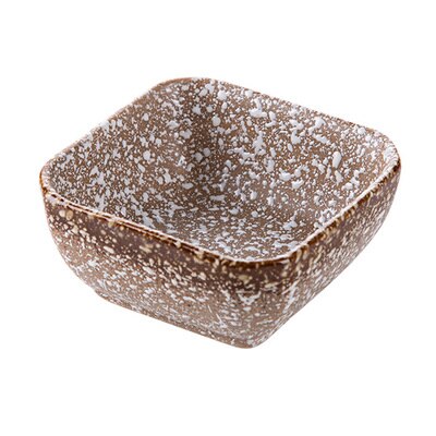 1pc japansk stil firkantet underkop husholdningseddike tallerken sauce fad keramisk service: Kaffe