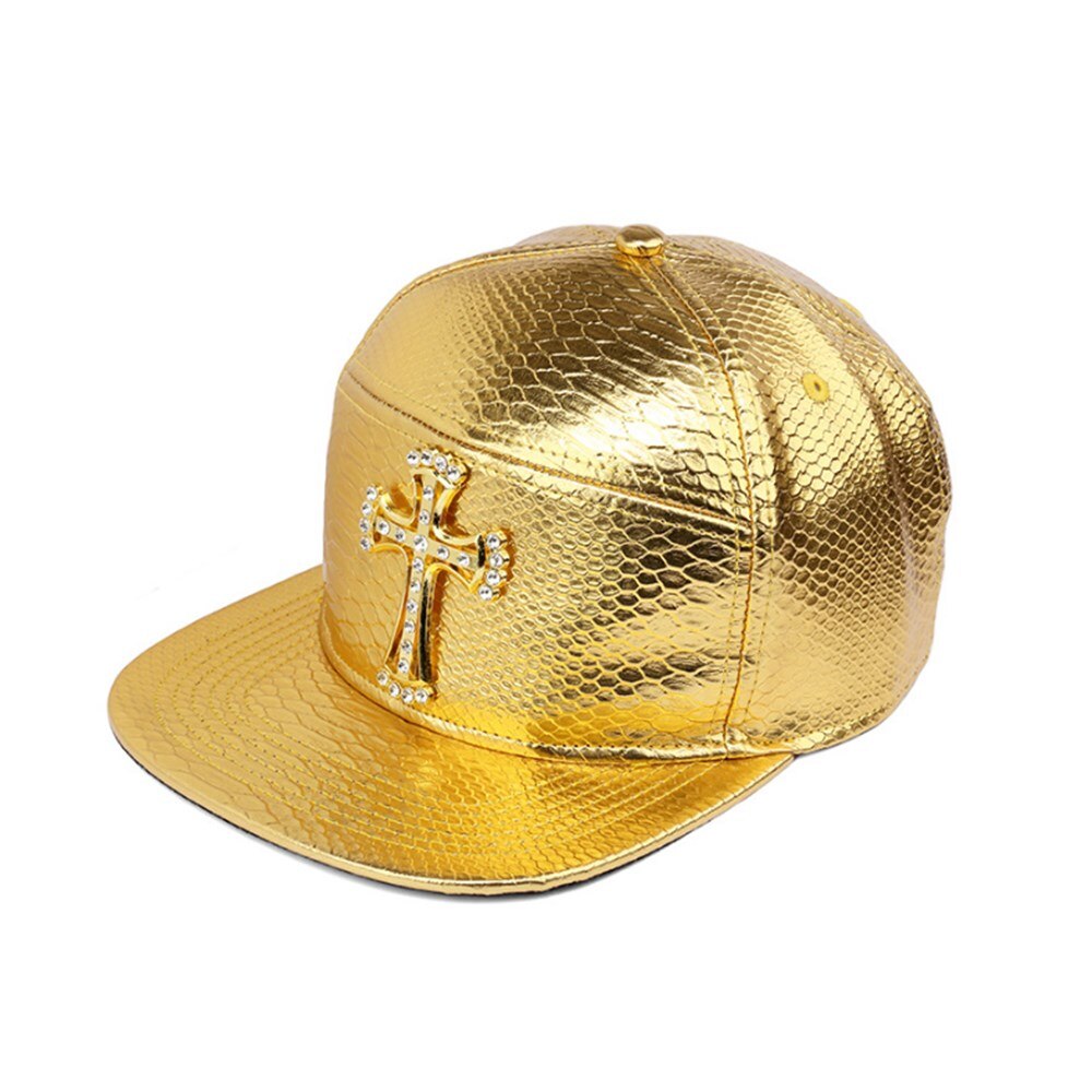 Mænd hip hop cap gyldne cross cap hat + halskæde + armbånd sæt smykker diamant is ud cubanske chian smykker sæt