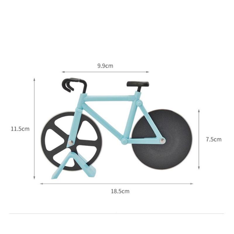 Fahrrad Edelstahl Klingen Nicht-Stock Pizza Cutter Schneiden Räder Schneidemaschine