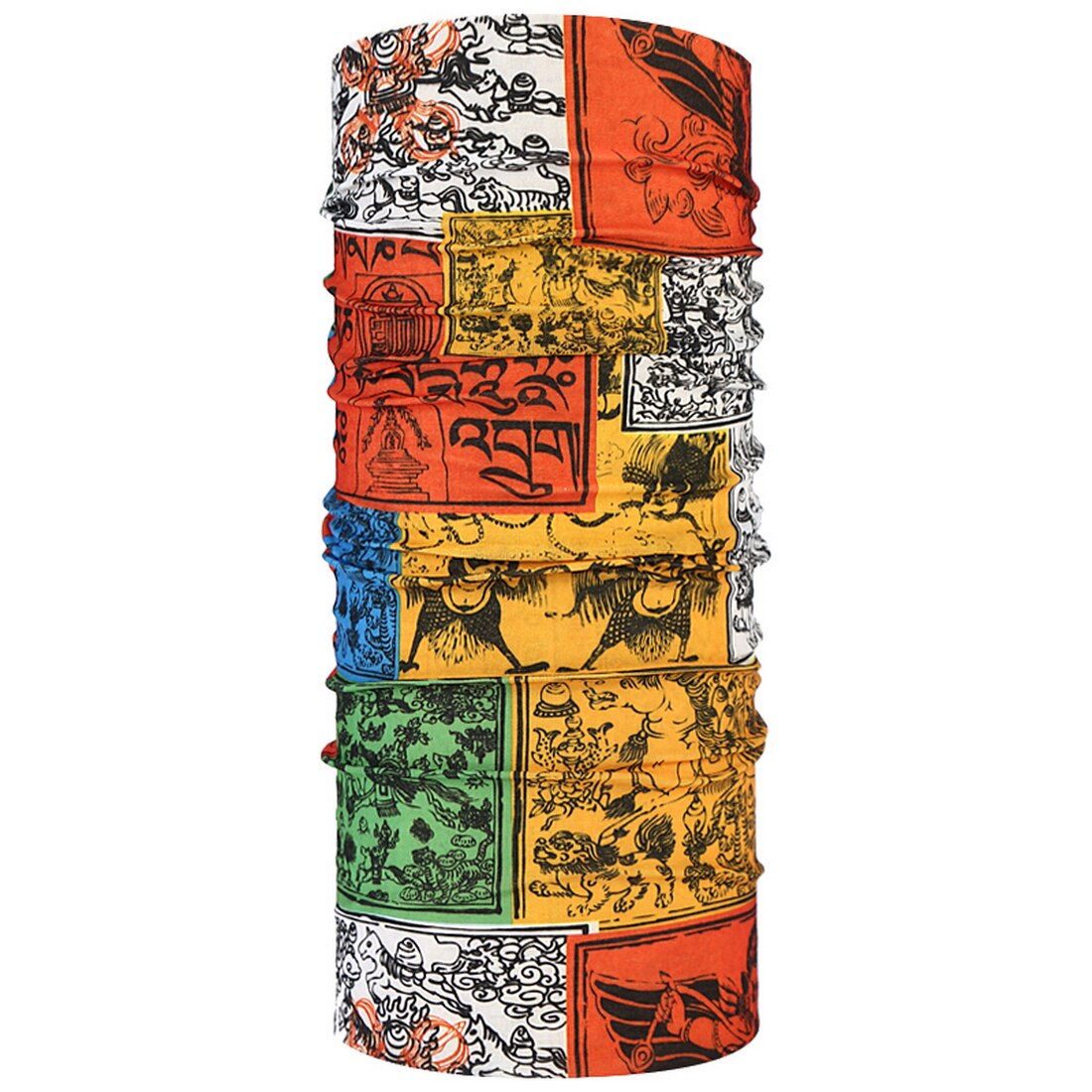 Outdoor sacrf bandana heren dames grappige print klimmen wandelen fietsen vissen winddicht hoofdband halloween magische bandana: 16