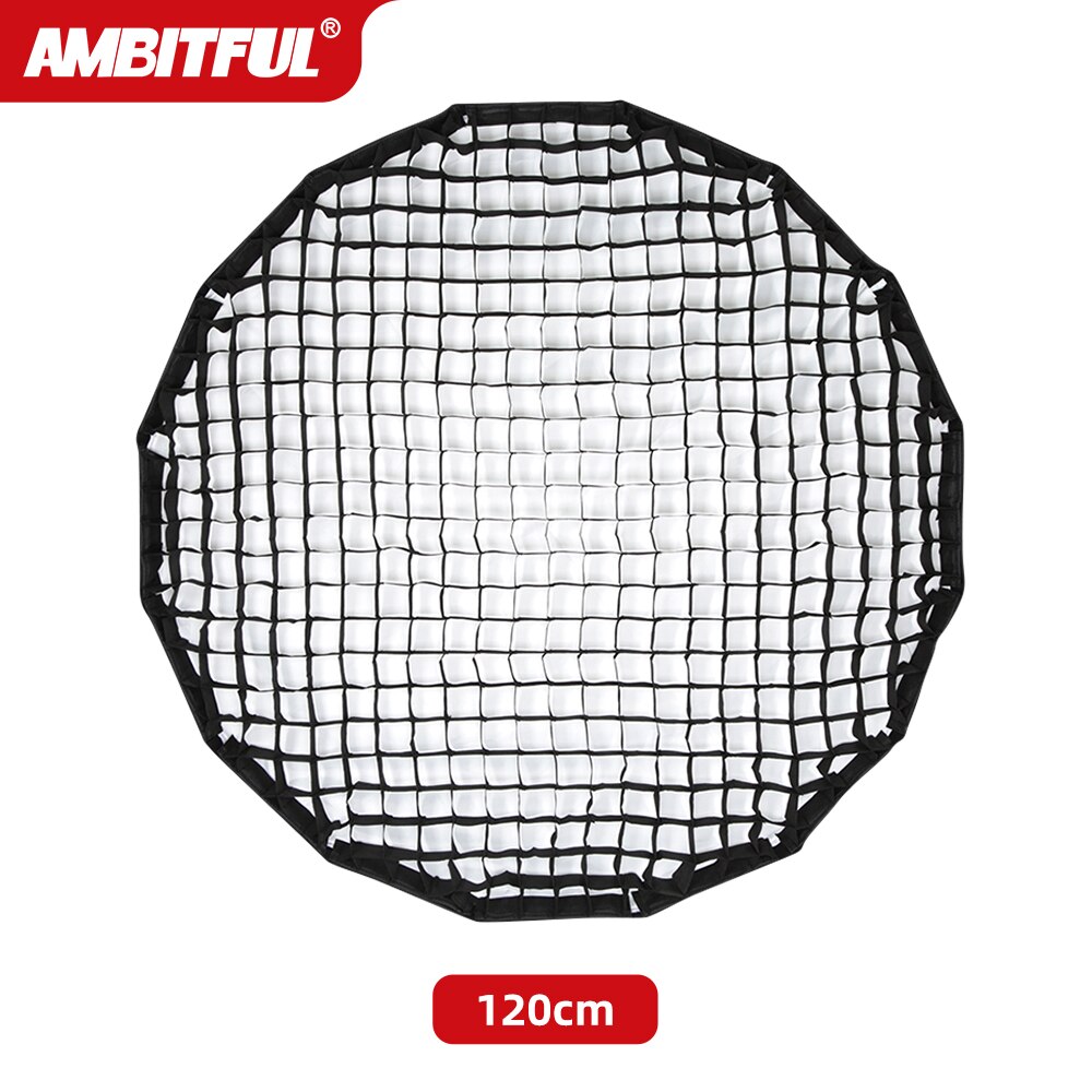 60cm 70cm 90cm 120cm softbox honeycomb gitter til godox qr -p70 qr-p90 qr-p120 p90l p90h p120l p120h honeycomb grid softbox: Til 120cm softbox