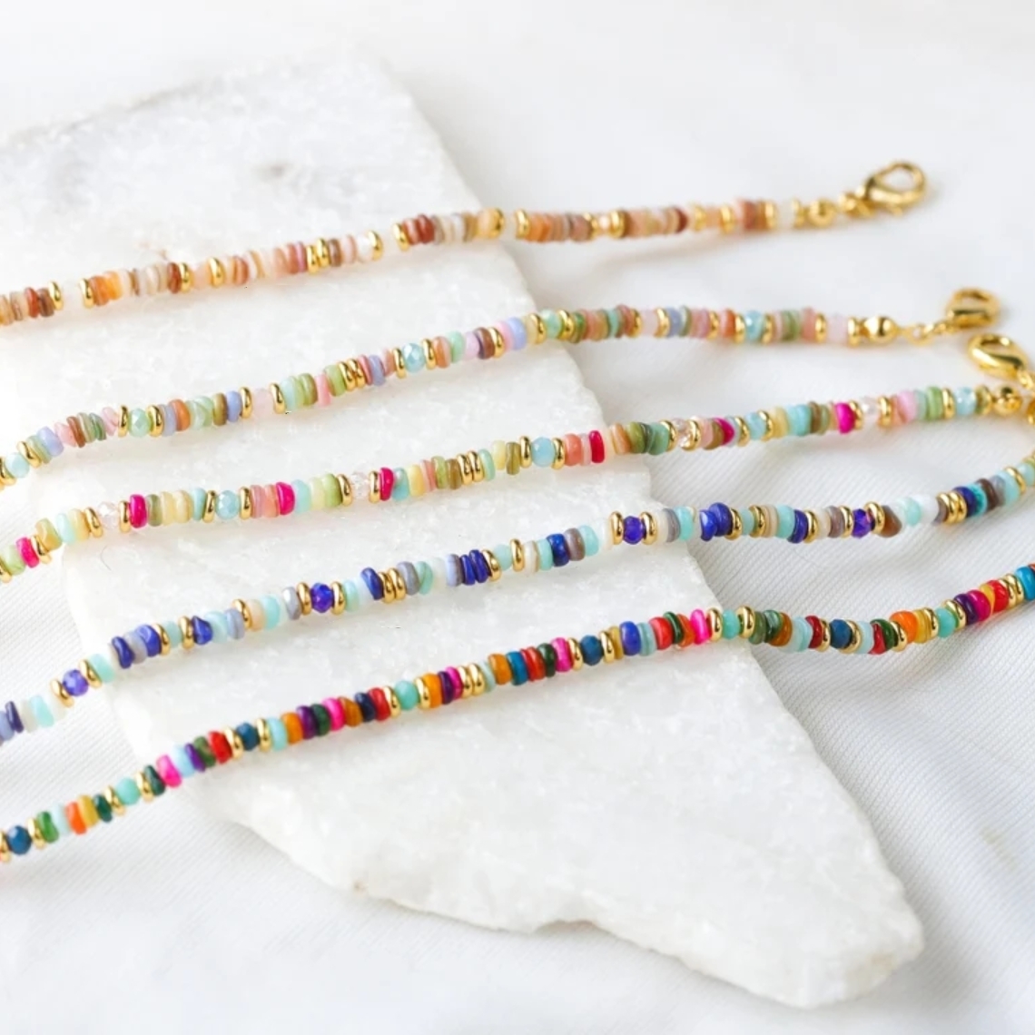 KKBEAD Boho Armband Vrouwen Y2k Sieraden Bohemian Armbanden Kleurrijke Shell DIs Kralen Zomer Strand Pulseras Mujer