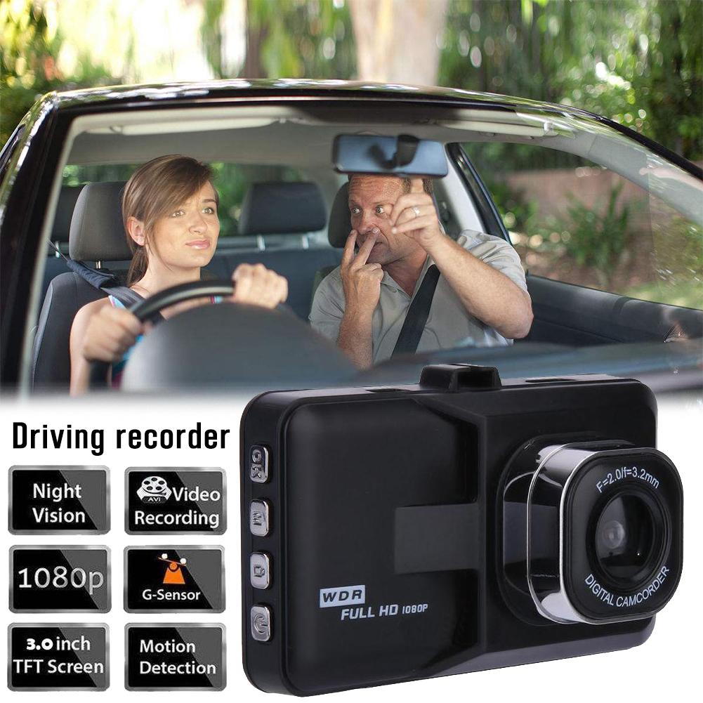3 Inch Full Hd 1080P Auto Rijden Recorder Voertuig Camera Dvr Edr Dashcam Met Bewegingsdetectie Nachtzicht G sensor