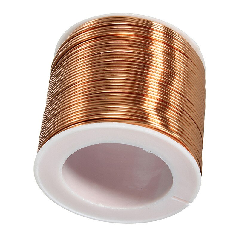 1 mm 25 mètres cuivre bobine aimant fil émaillé rond bobinage fil réparation émaillé cuivre rond fil