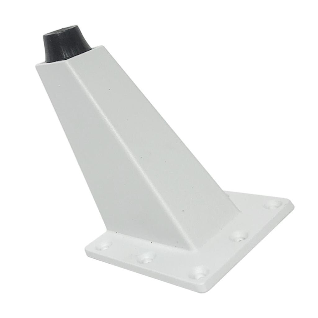 Tunga rostfria metallmöbler ben soffa soffa stol säng ottomansk skåp ben anti-fukt fötter sockel stativ säng stigare 8/10cm