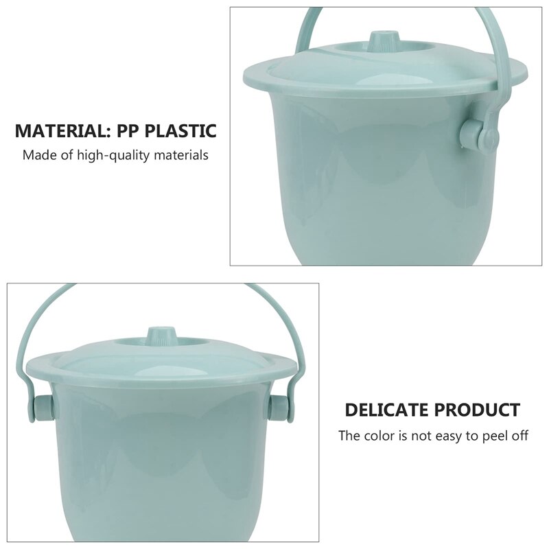 Chamber Pot Urine Bucket With Lids Bedroom Urinal Chamber Pots Portable Toilets For Elderly Women Men Patient