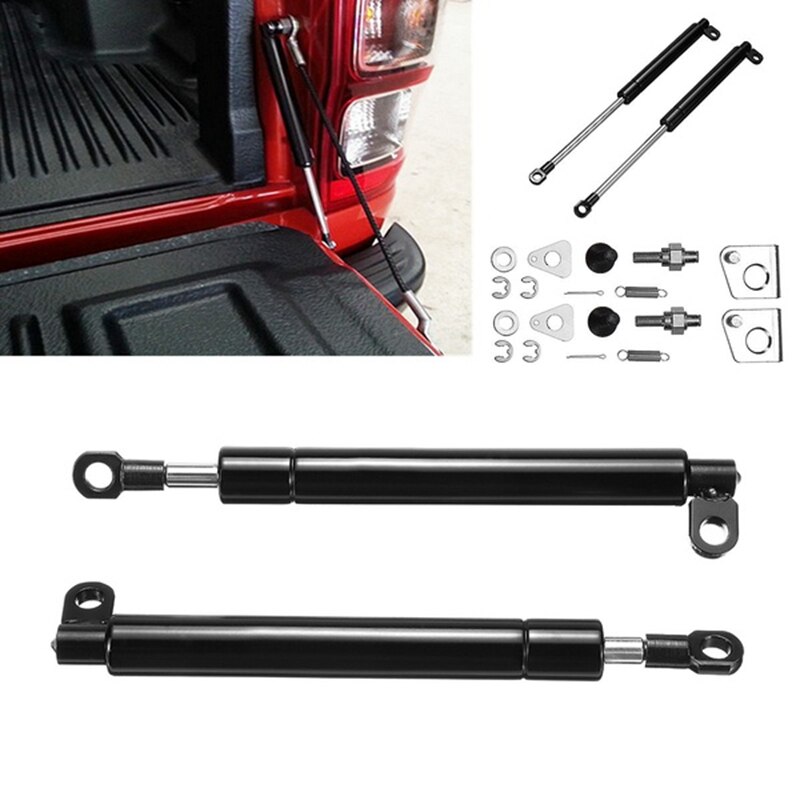 1 Pair Tailgate Slow Down & Easy Up Strut Set Support Rod for Ford Ranger T6 Xl Px Xlt Wildtrak