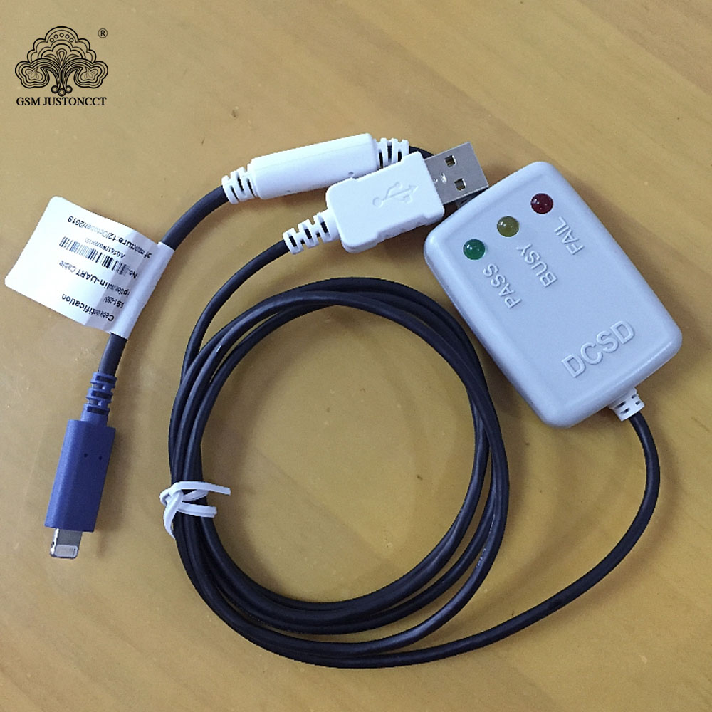 DCSD Ingenieurwesen-Kabel für iPhone iPad, violette Bildschirmlinie, Lesen, Schreiben, Festplatten, Daten entsperren, WLAN: Leinen