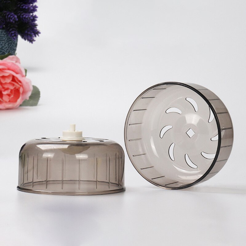 1 Small Pet Plastic Wheel Toy Sports Jogging Wheel Squirrel Hamster Chinchilla Little Mouse Non-slip Running Fitness Toy