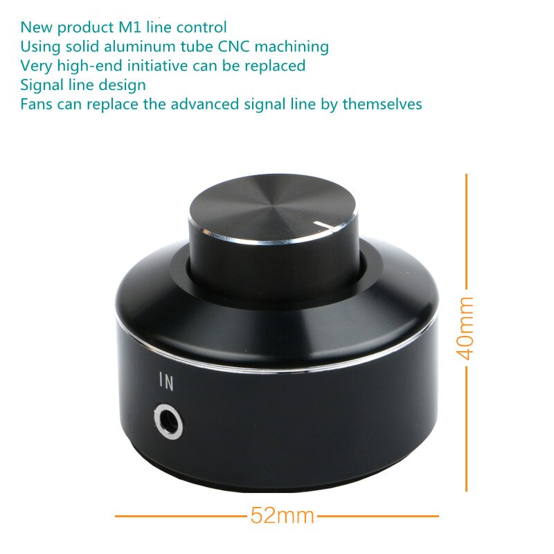 product volume adjustment controller switch desktop knob type mobile phone computer audio power amplifier volume line contro
