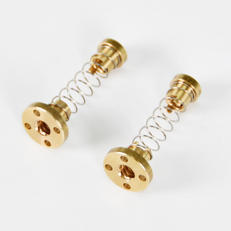 T8 Anti Rückschlag Frühling Geladen murmeln 3D Drucker Teile Für Blei 2/4/8MM Beseitigung Lücke murmeln zu Gewindestange Blei Schrauben CNC DIY