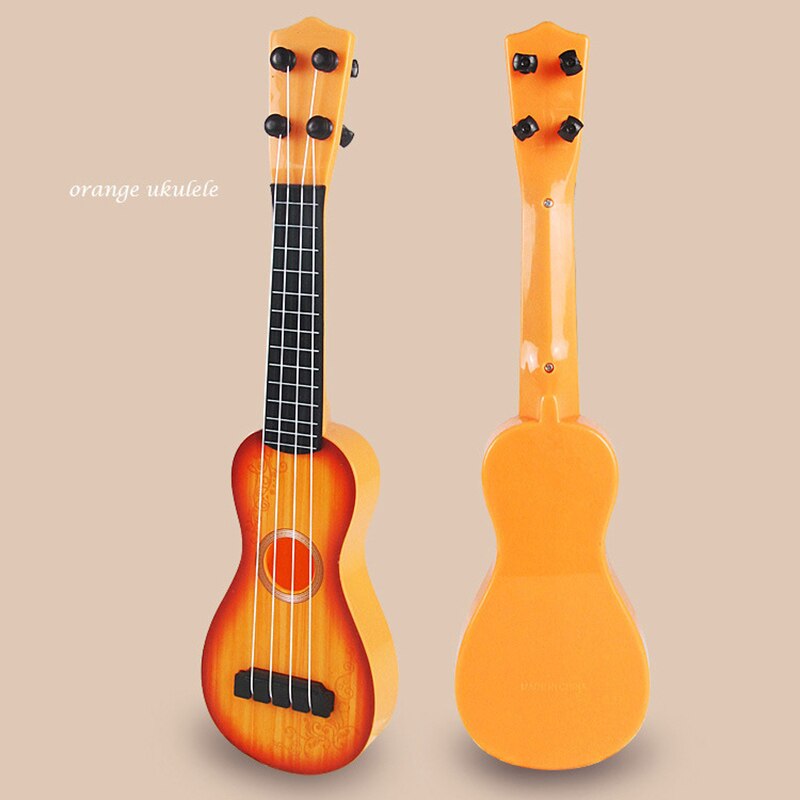 Simulation mini ukulele børn lærer guitar 4 strenge musikinstrumenter pædagogisk legetøj