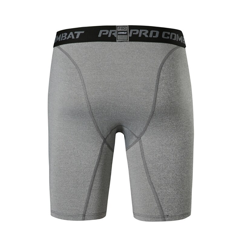Mannen Fitness Shorts Taille Compressie Slanke Korte Broek Sport Broek Gym